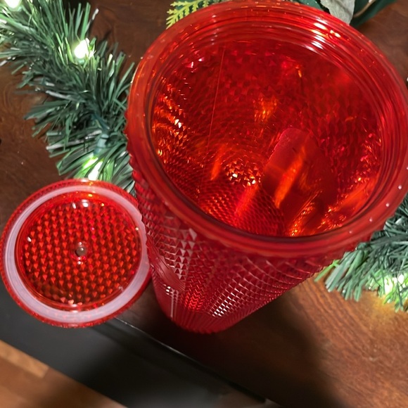 NWT Starbucks Red Studded-Northeastern University-Limited Edition-Tumbler, Venti - Picture 7 of 7